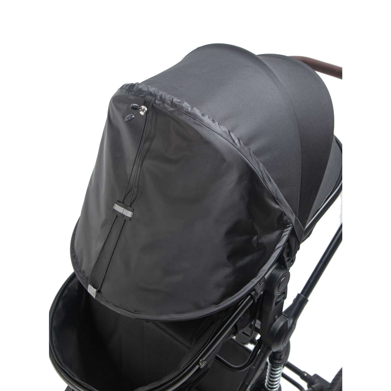 Козырек для коляски от солнца StrollerAcss для всех моделей SA33/Черный - фото 2