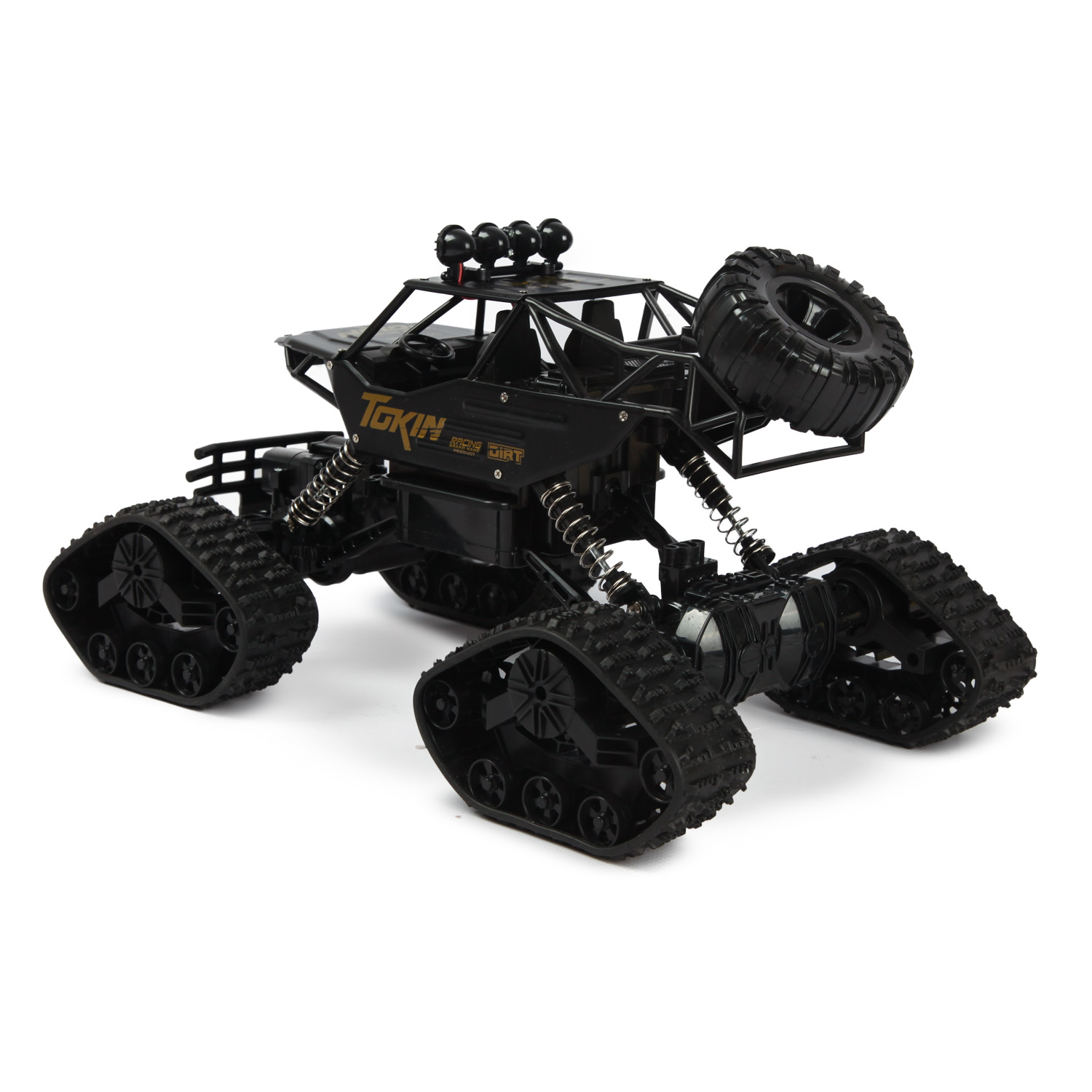 Машинка Mobicaro Р/У 1:10 Амфибия Черная - фото 4