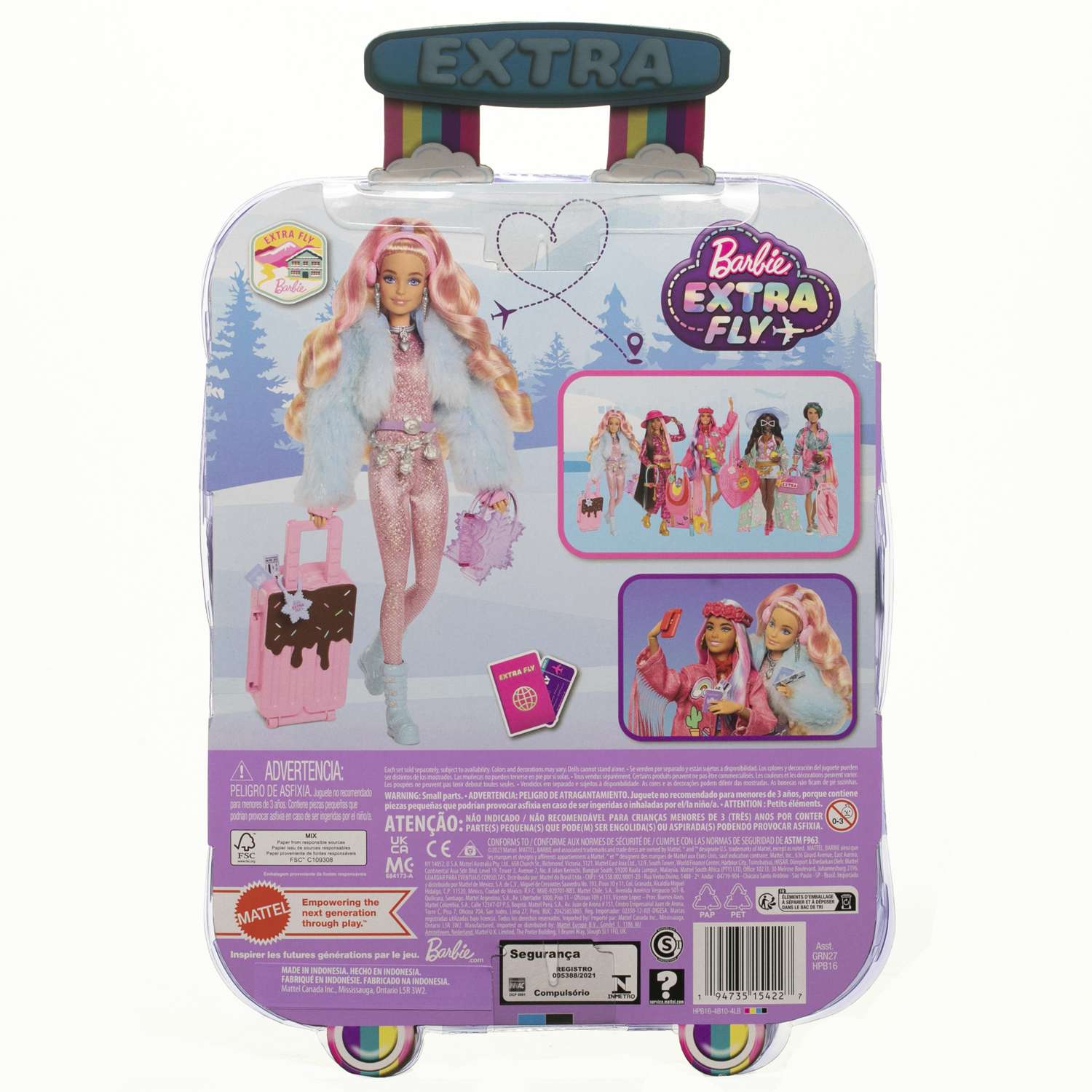 Кукла Barbie Extra Fly в зимней одежде HPB16 HPB16 - фото 4