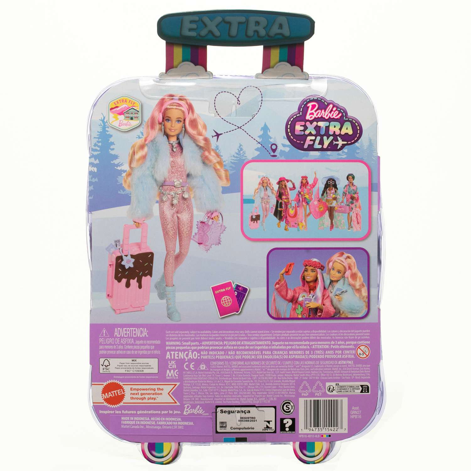 Кукла Barbie Extra Fly в зимней одежде HPB16 HPB16 - фото 4