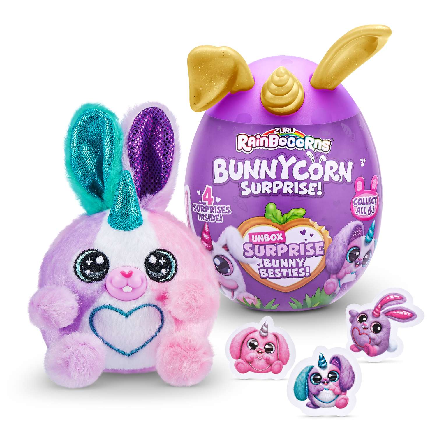 Игрушка Zuru Rainbocorns Bunnycorn в непрозрачной упаковке (Сюрприз) 9260 - фото 10