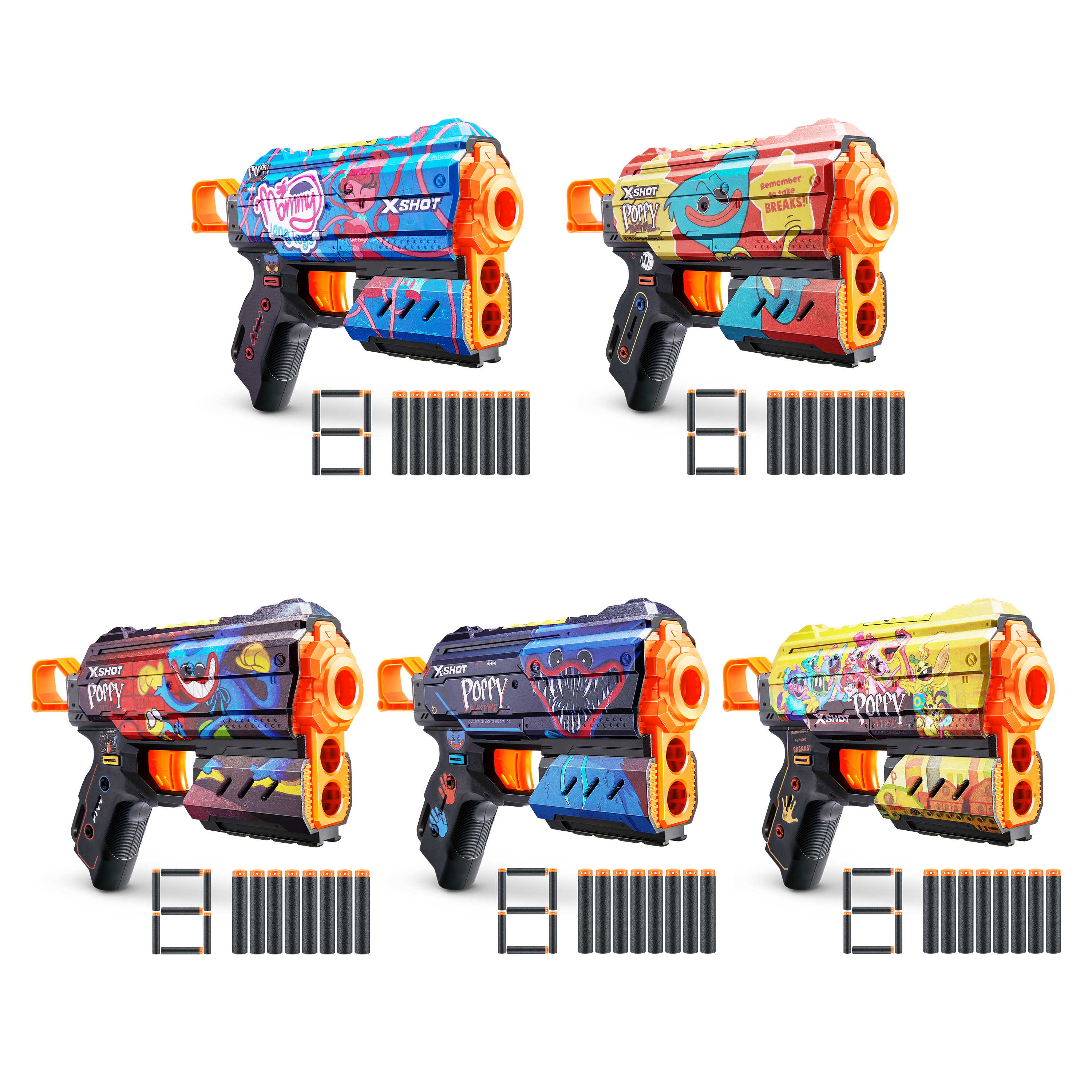 Набор игровой XSHOT Skins Flux Poppy Playtime в ассортименте 36649 - фото 10