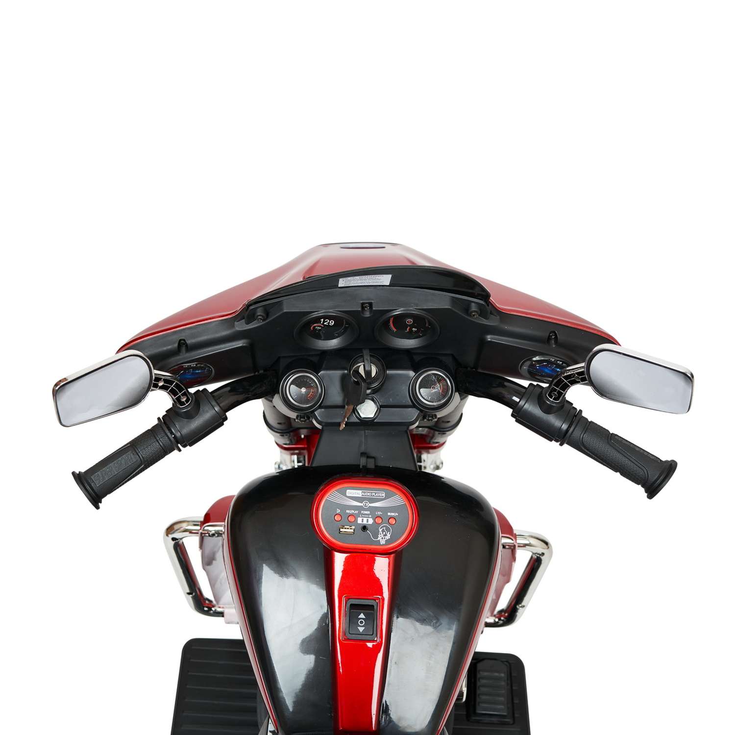 Электромобиль TOYLAND Трицикл Harley-Davidson Moto 7173 красный - фото 8