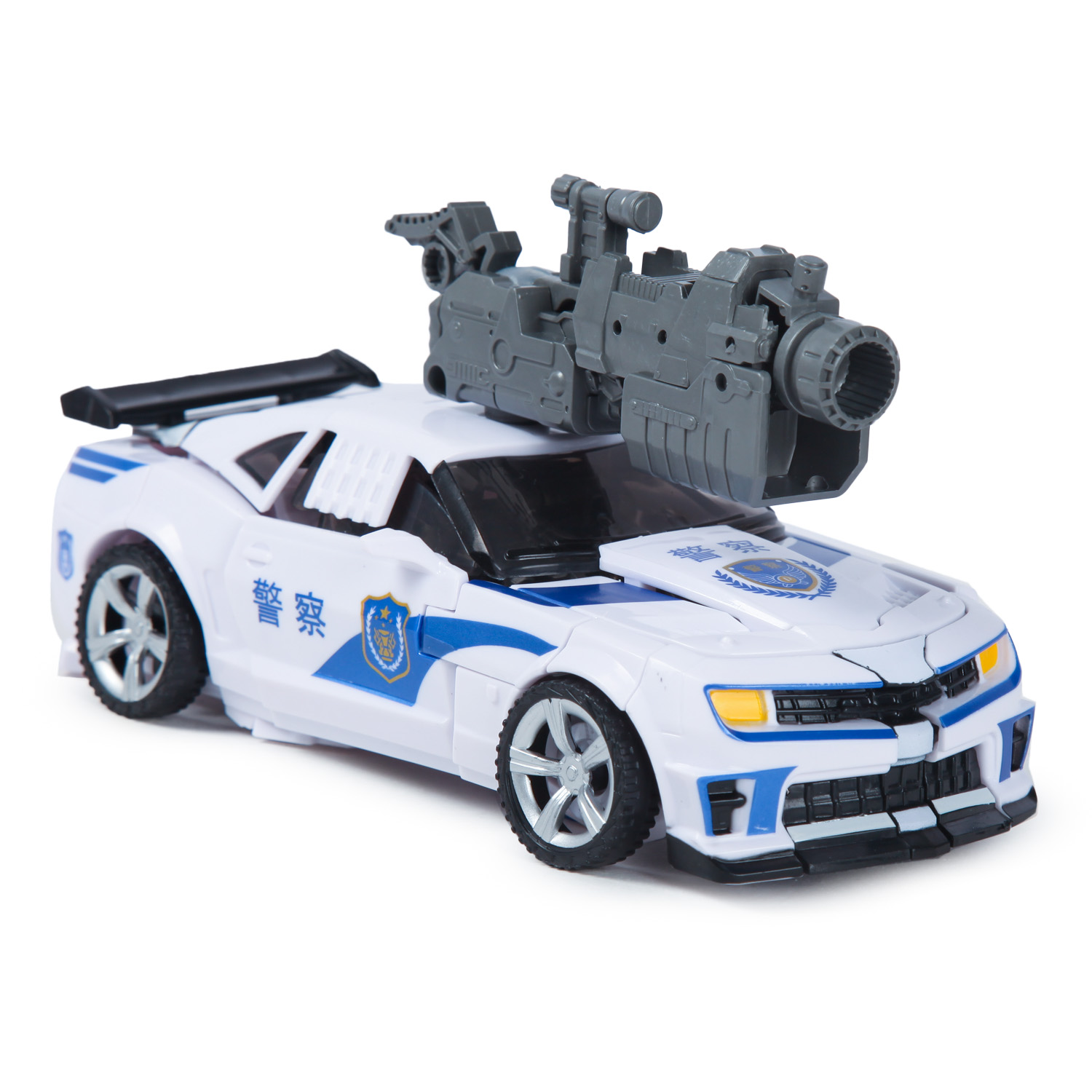 Автомобиль Mobicaro Трансформер Бамблби W6699 белый W6699-25B-W-PLASTIC - фото 2