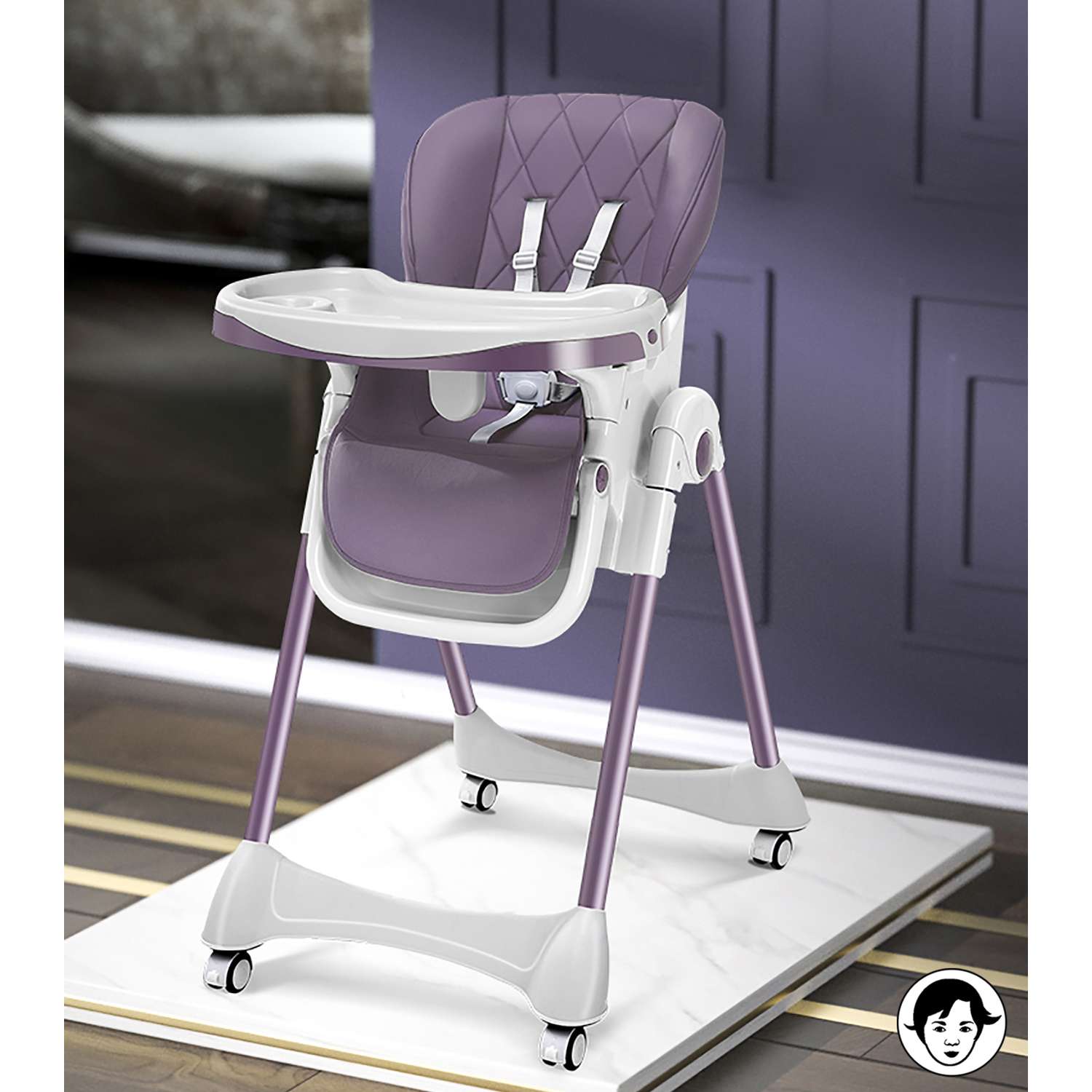 Стульчик для кормления TOMMY Chair-603 фиолетовый - фото 1