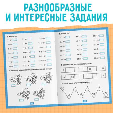 Тренажёр Буква-ленд «Таблица умножения»