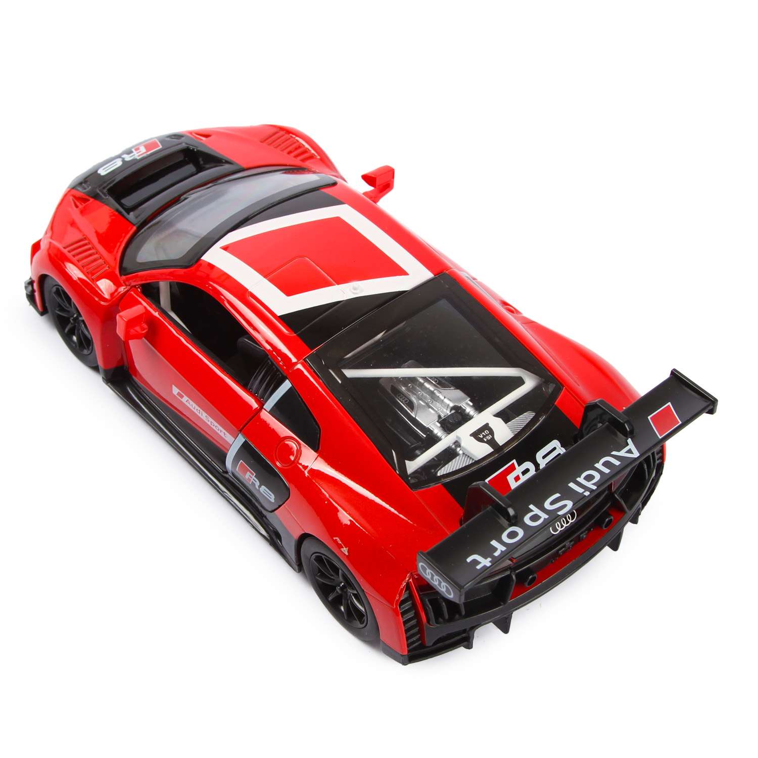 Машинка Mobicaro 1:24 Audi R8 LMS Красная 68262A 68262A - фото 4