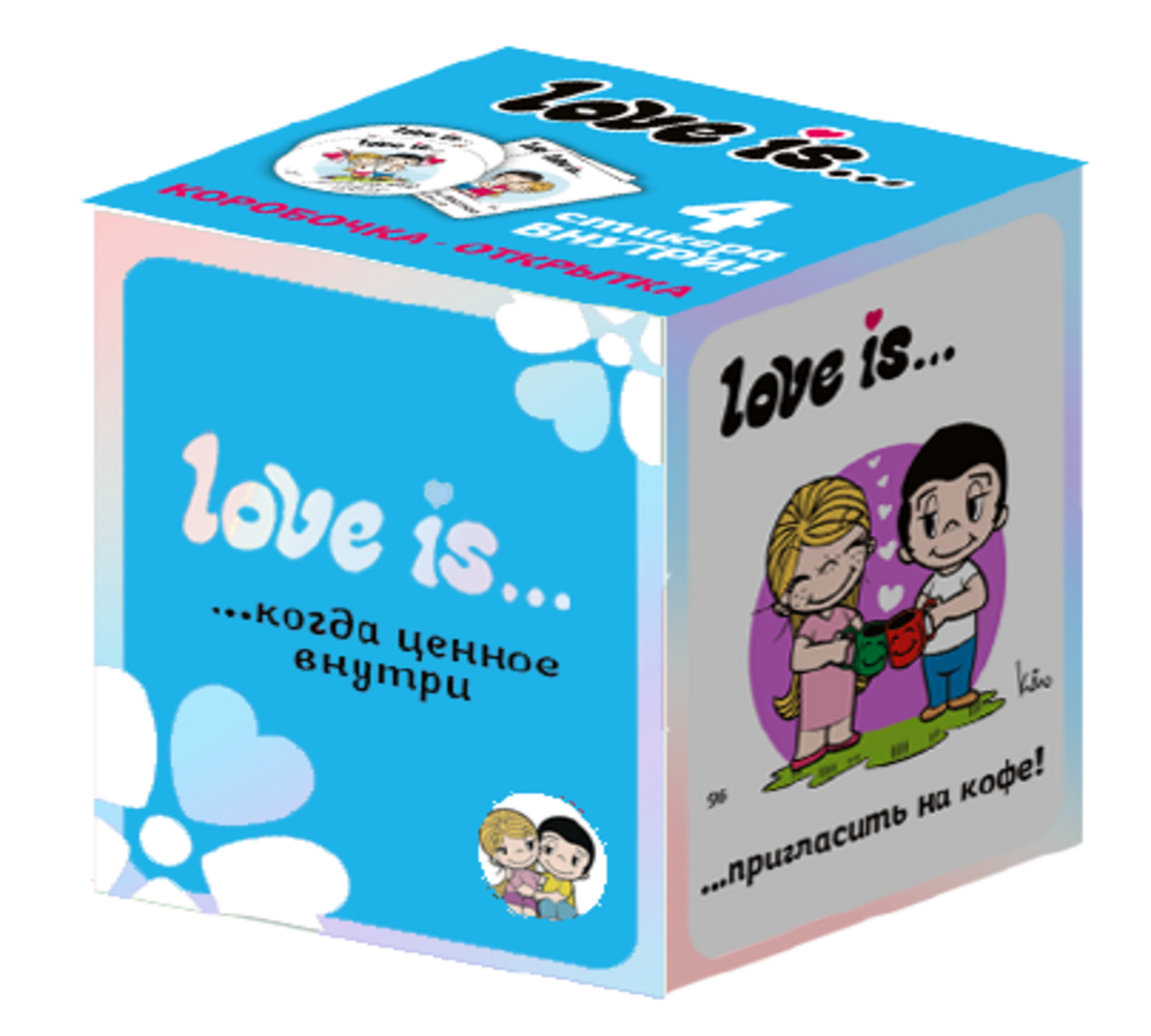 Конфеты жевательные Love is.. Love Is Лав Из блок 85 гр со вкусом Сливки - фото 1