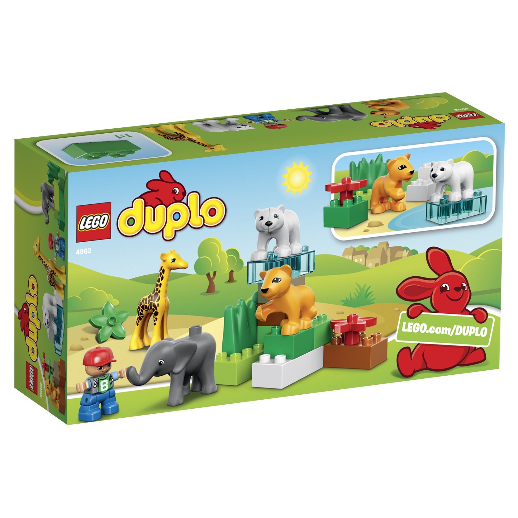 Lego duplo zoo animals sale