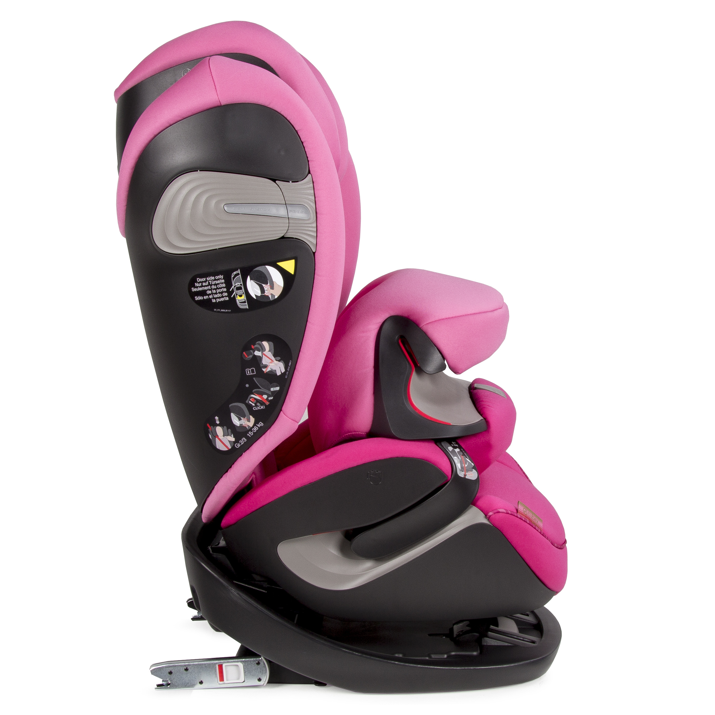 Автокресло Cybex Pallas S-Fix Fancy Pink - фото 4