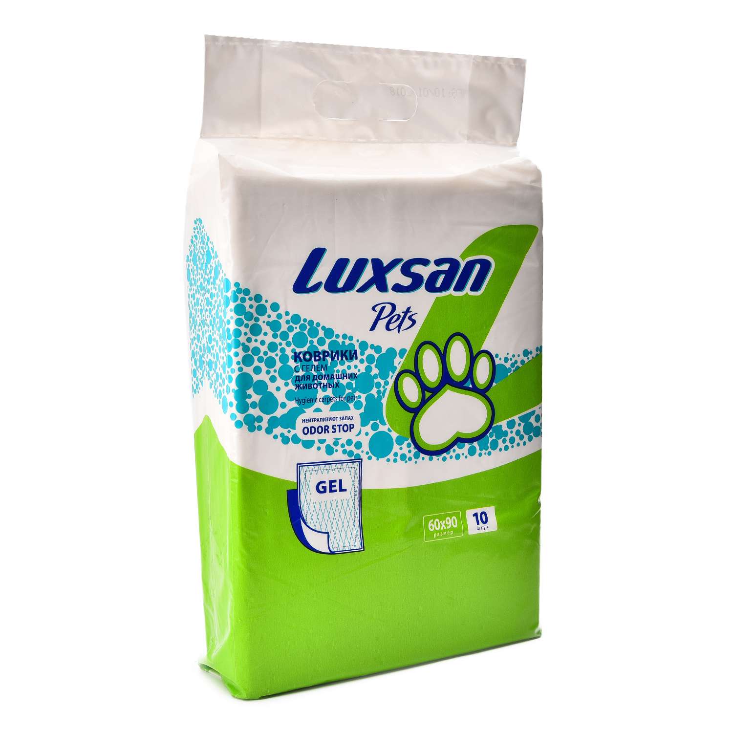 Коврики для животных Luxsan Pets Gel с гелем 60*90см 10шт - фото 1