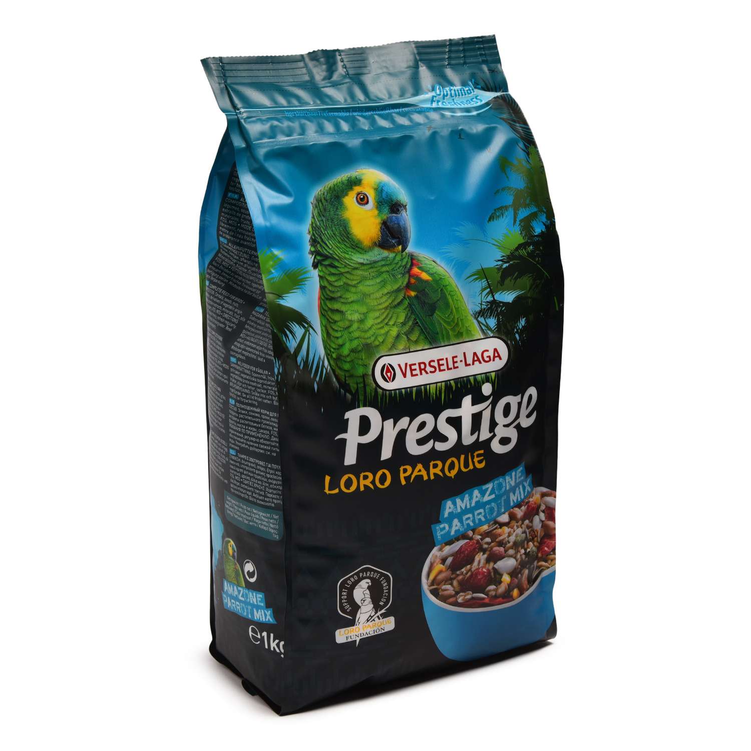 Корм для попугаев Versele-Laga Prestige Premium Amazone Parrot Loro Parque Mix крупных 1кг - фото 1