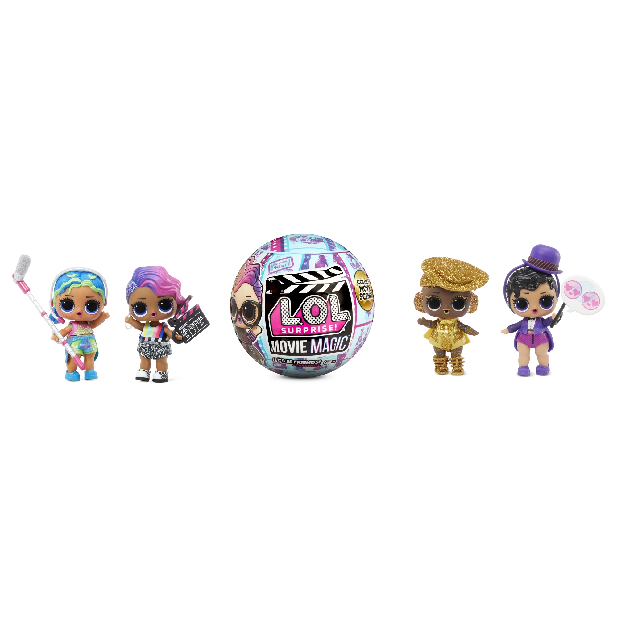 Игрушка в шаре L.O.L. Surprise Movie Doll в непрозрачной упаковке (Сюрприз) 576471EUC 576471EUC - фото 5