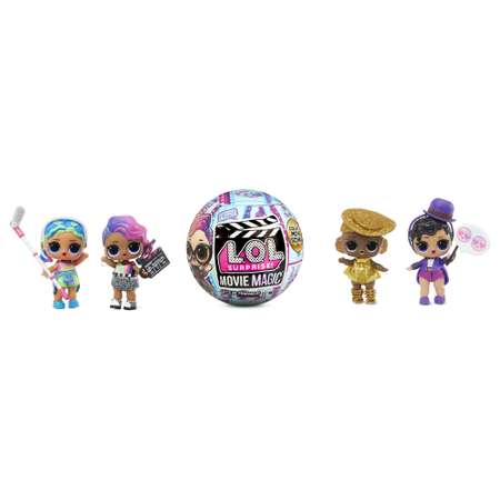 Игрушка в шаре L.O.L. Surprise Movie Doll в непрозрачной упаковке (Сюрприз) 576471EUC