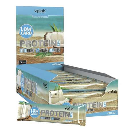 Батончик VPLAB Low Carb Protein Bar кокос 35г
