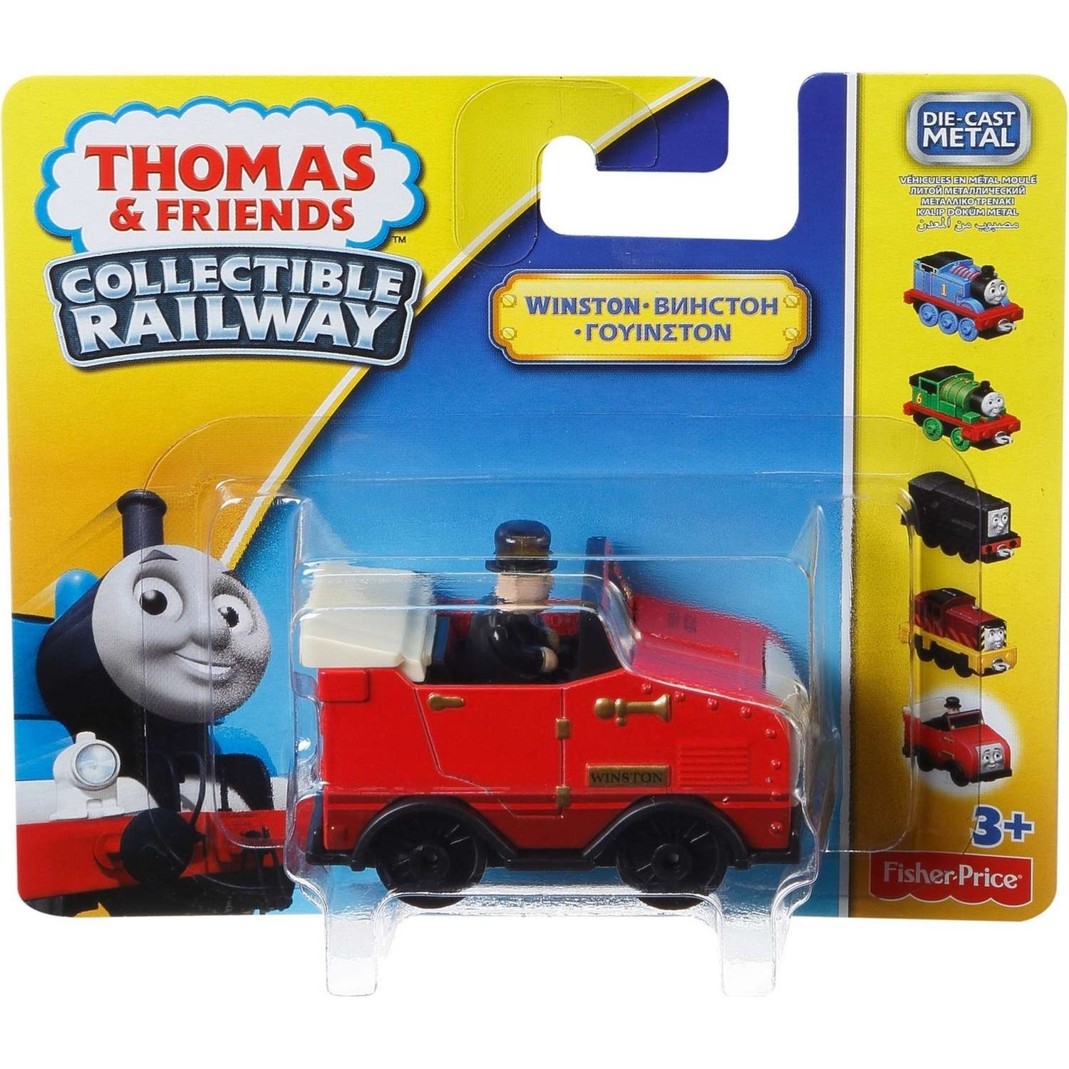Базовые паровозики Thomas & Friends Томас и друзья в ассортименте BHR64 - фото 11
