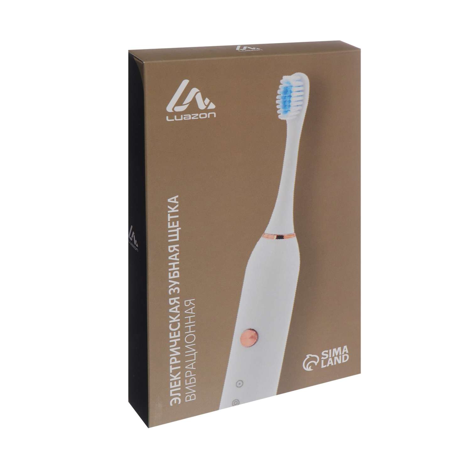 Электрическая зубная щётка Luazon Home LP005 вибрационная 2 насадки от АКБ - фото 14