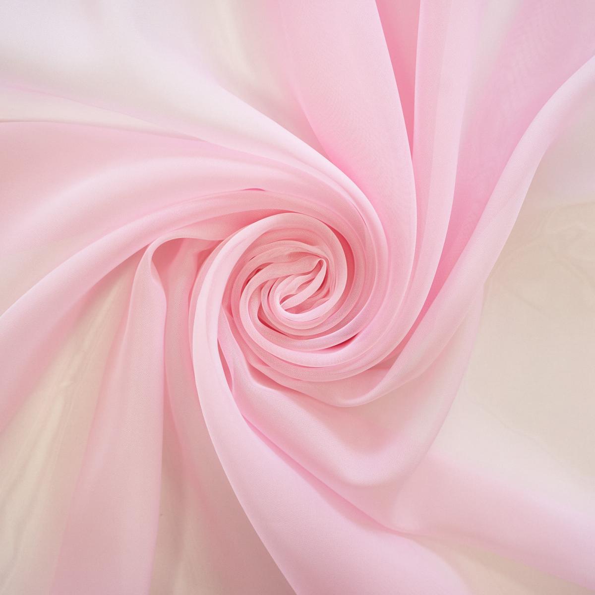 Штора вуаль Witerra 140х145 см светло-розовая - фото 3