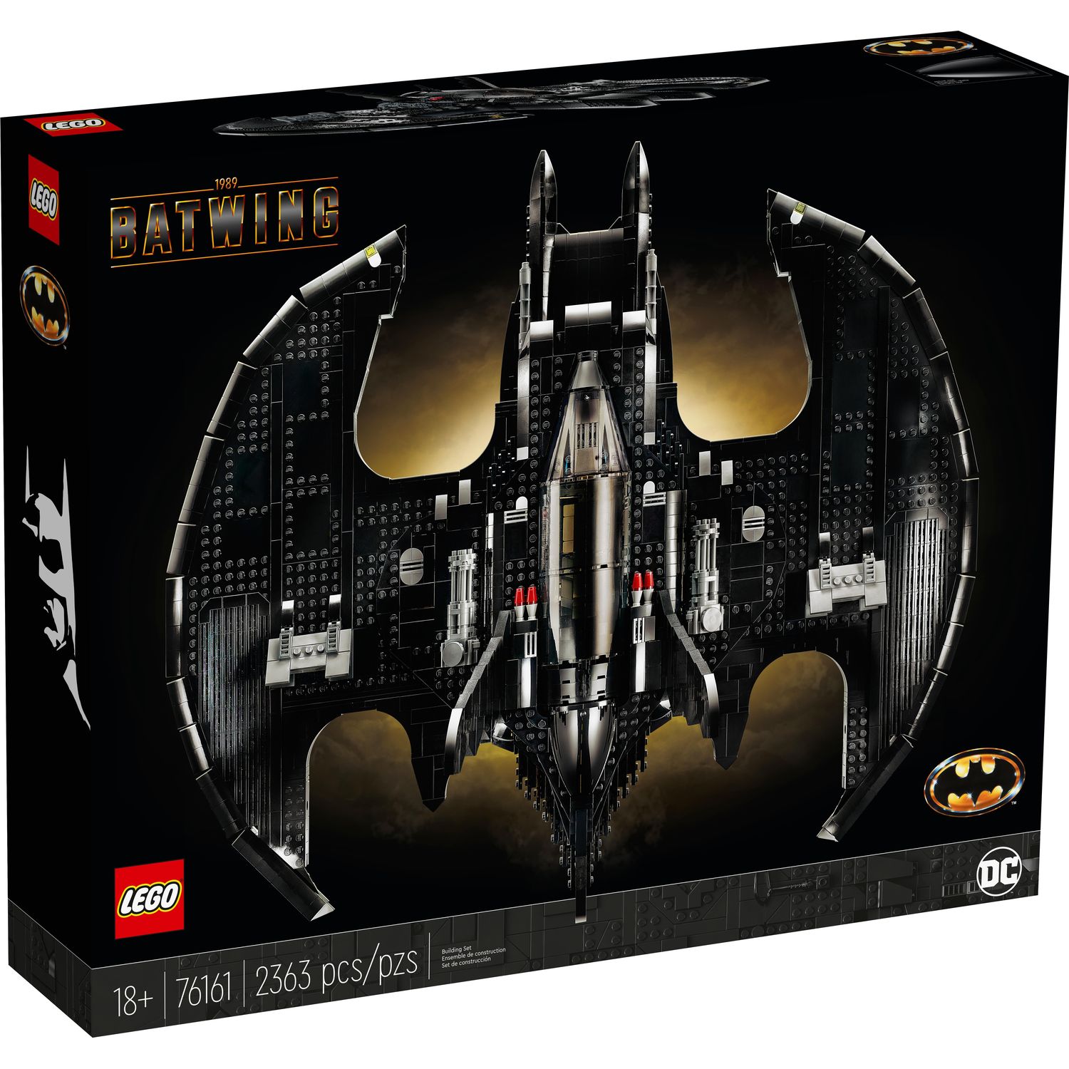 Конструктор LEGO Batman 1989 Бэтвинг 76161 купить по цене 21999 ₽ в  интернет-магазине Детский мир