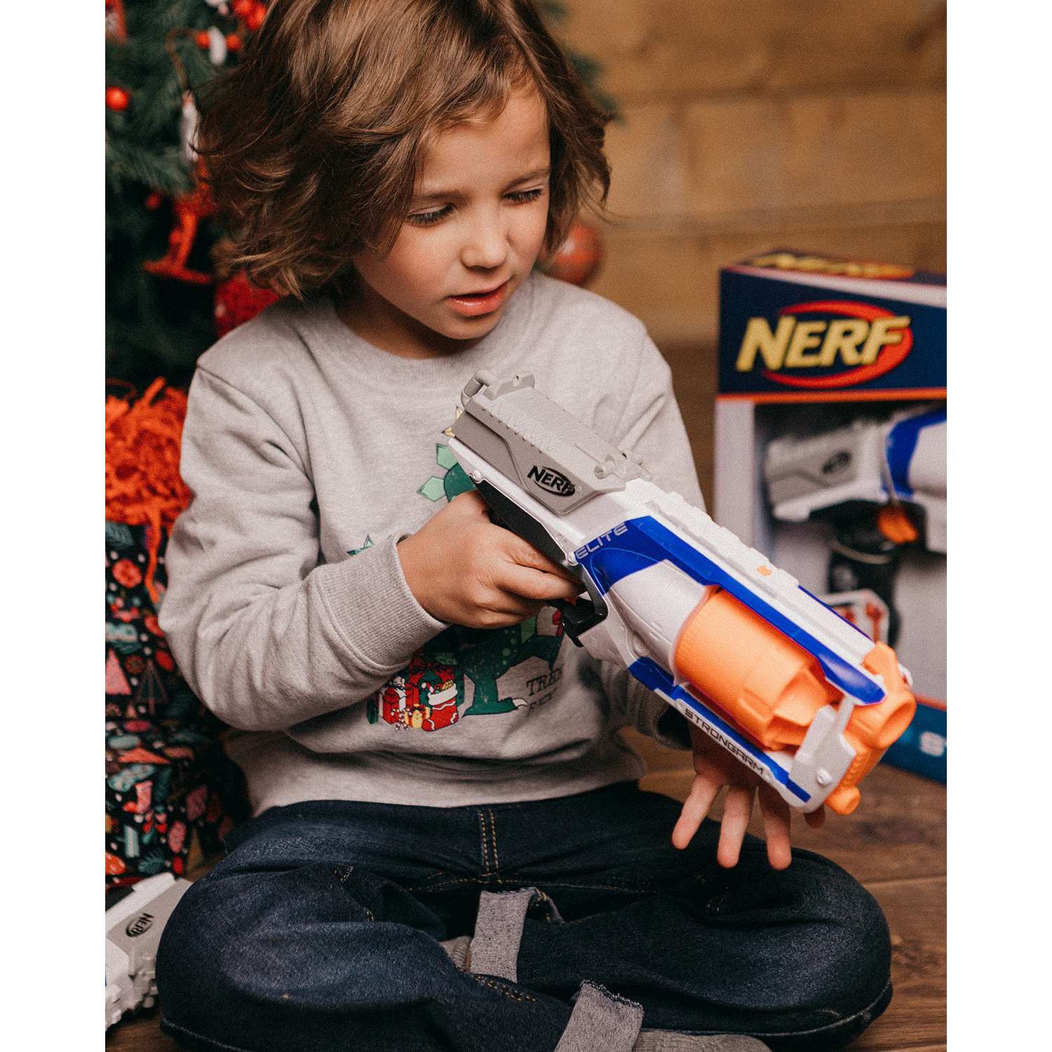 Набор игровой Nerf Стронгарм 2 бластера+12стрел B8995EU4 - фото 7