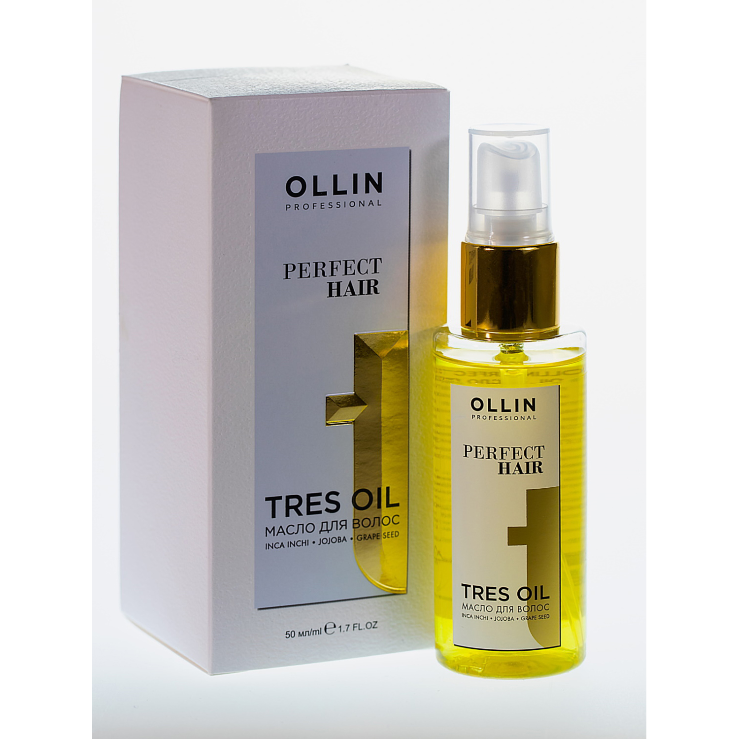 Масло Ollin PERFECT HAIR для увлажнения и питания Tres Oil 50 мл - фото 4