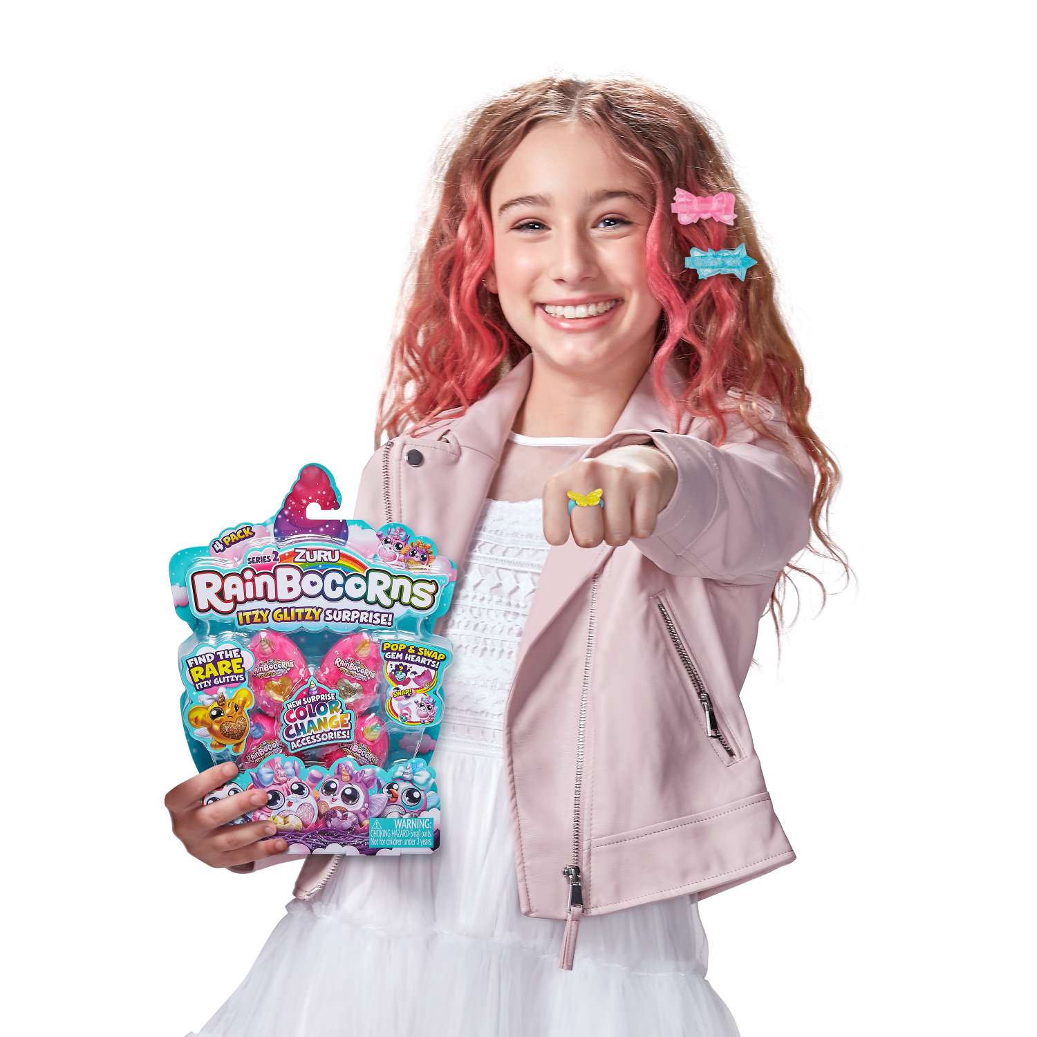 Игрушка Rainbocorns Rainbocorns Itzy glitzy surprise S2 в непрозрачной упаковке (Сюрприз) 9240TQ1 - фото 6