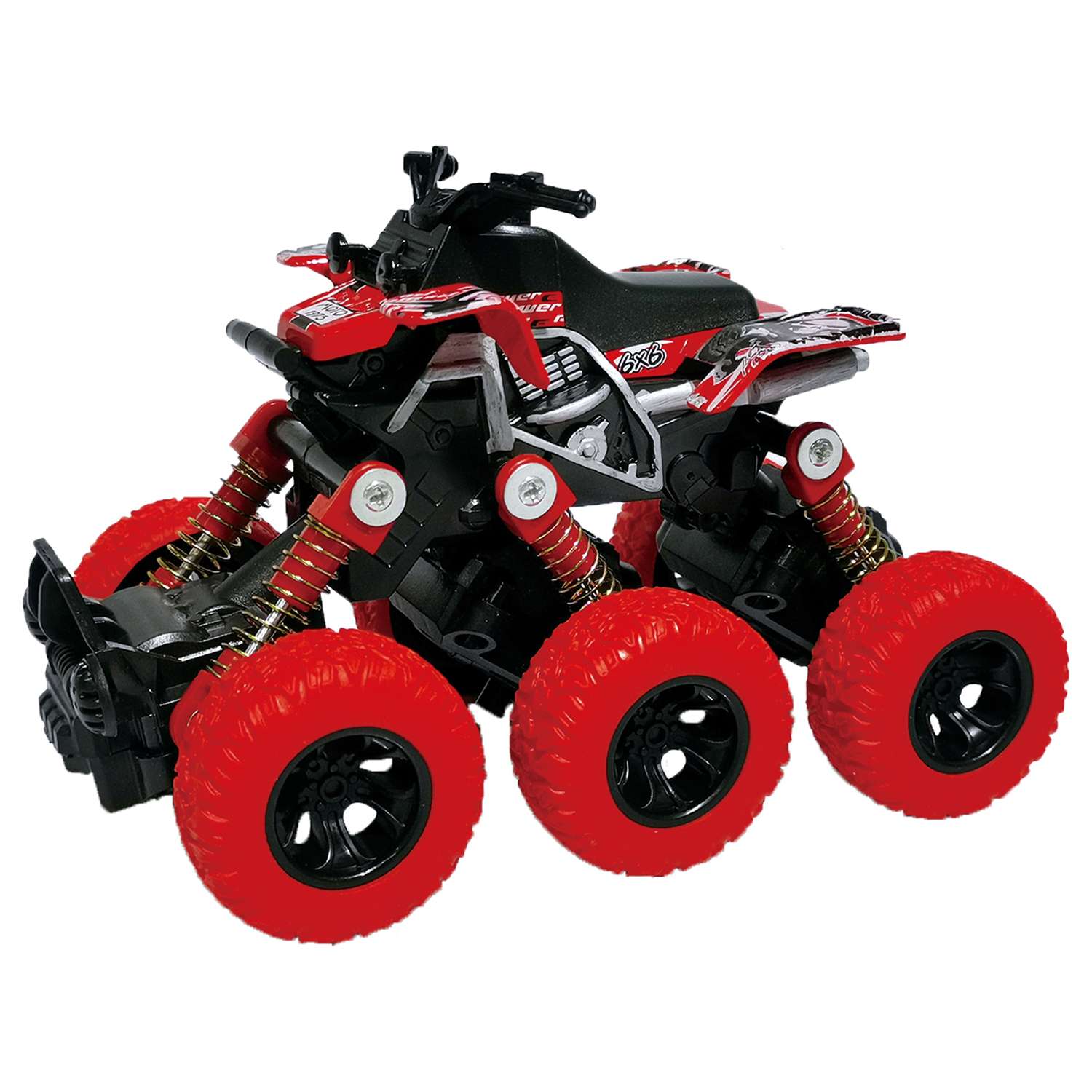 Квадроцикл Funky Toys инерционный красный FT61067-МП FT61067-МП - фото 1