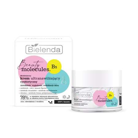 Крем молекулярно-синбиотический BIELENDA Beauty Molecules ультраувлажняющий 50мл