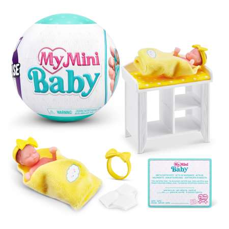 Игрушка Zuru 5 surprise My mini baby Шар в непрозрачной упаковке (Сюрприз) 77487GQ2