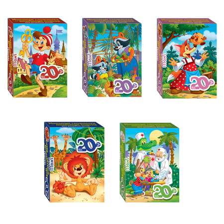 Пазл Step Puzzle Mini Maxi 20элементов в ассортименте