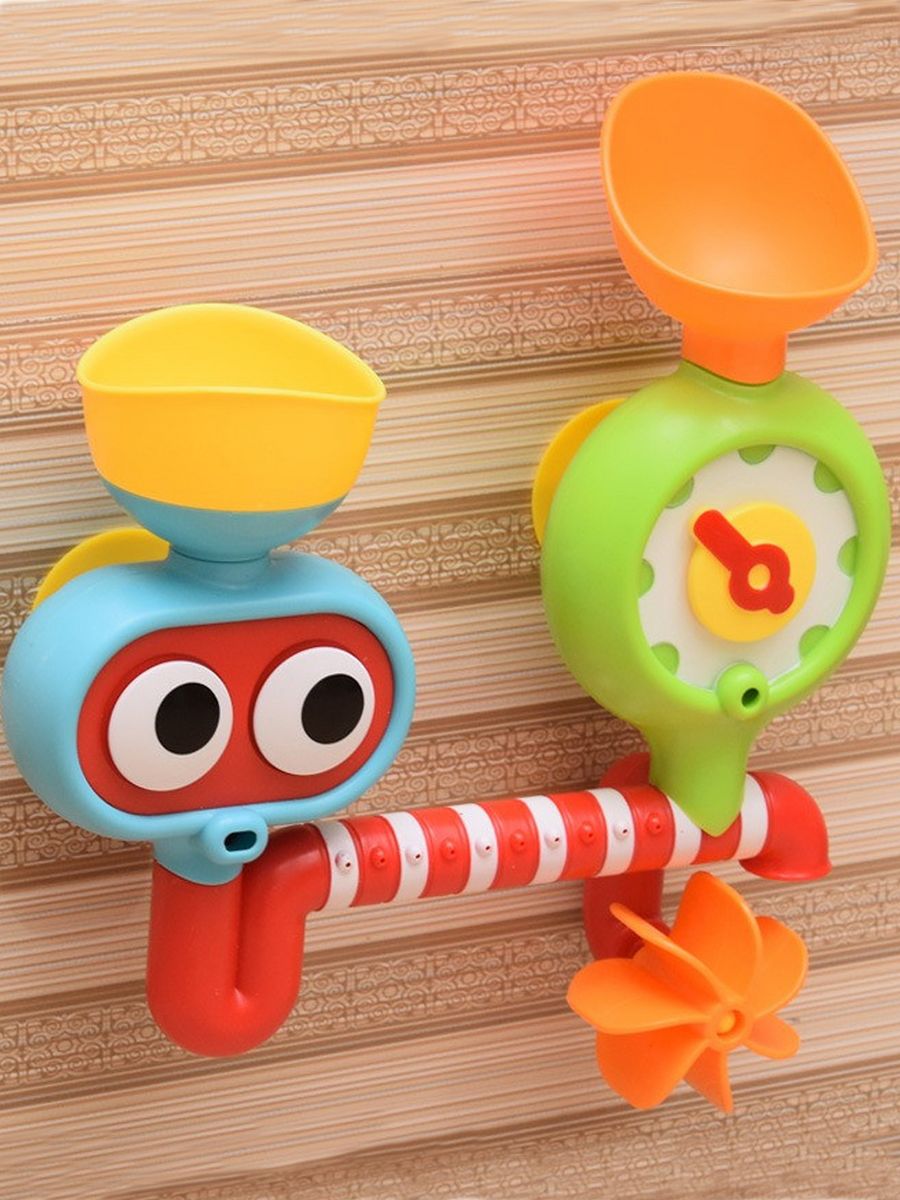 Игрушка для ванной BAZUMI набор на присосках для купания малышей - фото 6