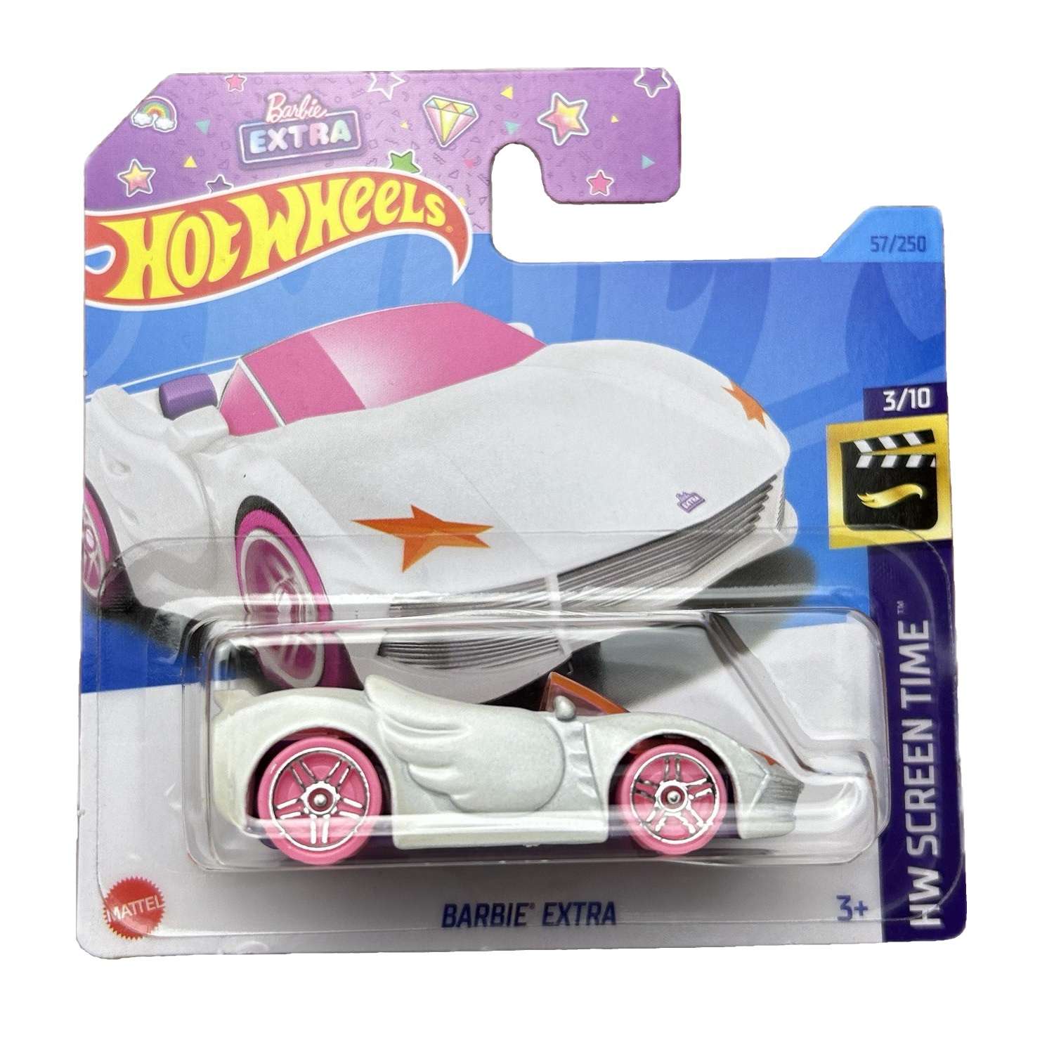 Машинка Hot Wheels Barbie Extra серия HW Screen Time 62933 - фото 1