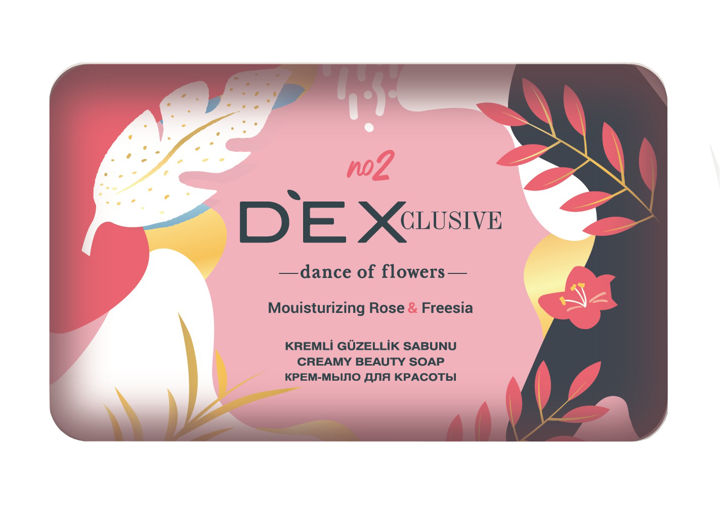 Мыло туалетное твёрдое Dexclusive dance of flowers 150г - фото 1