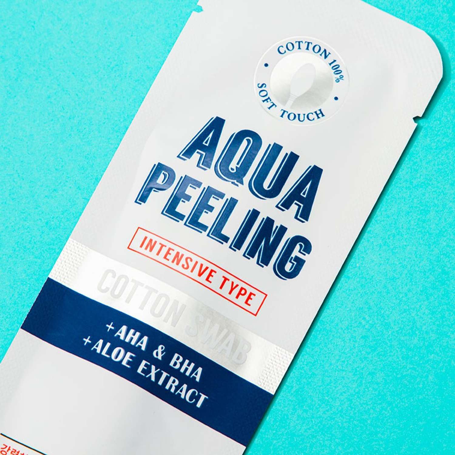 Ватная палочка для пилинга APieu Aqua peeling c 8% aha и bha-кислотами и экстрактом алоэ вера интенсивного действия 3 мл - фото 7