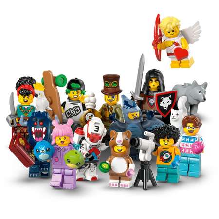 Конструктор LEGO Minifigures Минифигурки серия 27 блочный
