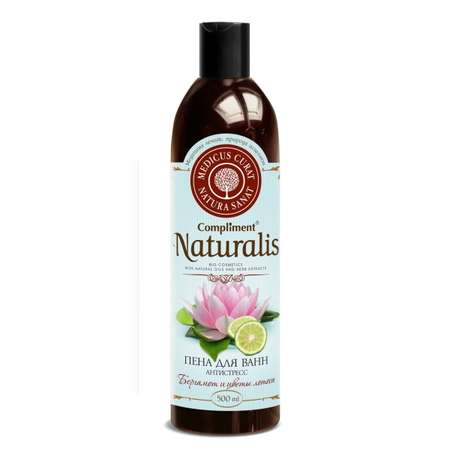 Пена для ванн Compliment Naturalis Антистресс бергамот и цветы лотоса 500 мл