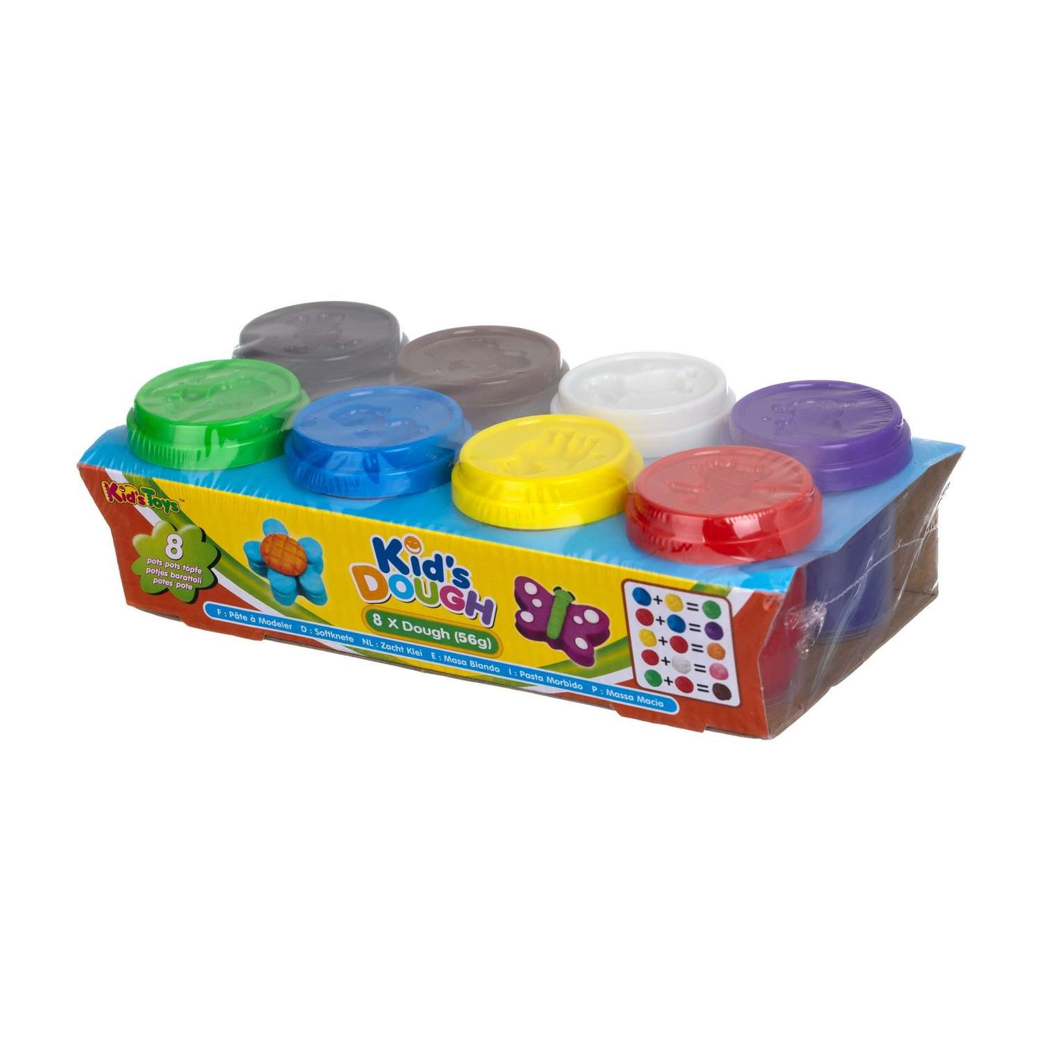 Набор для лепки Kids Toys Тесто 8 цветов - фото 1