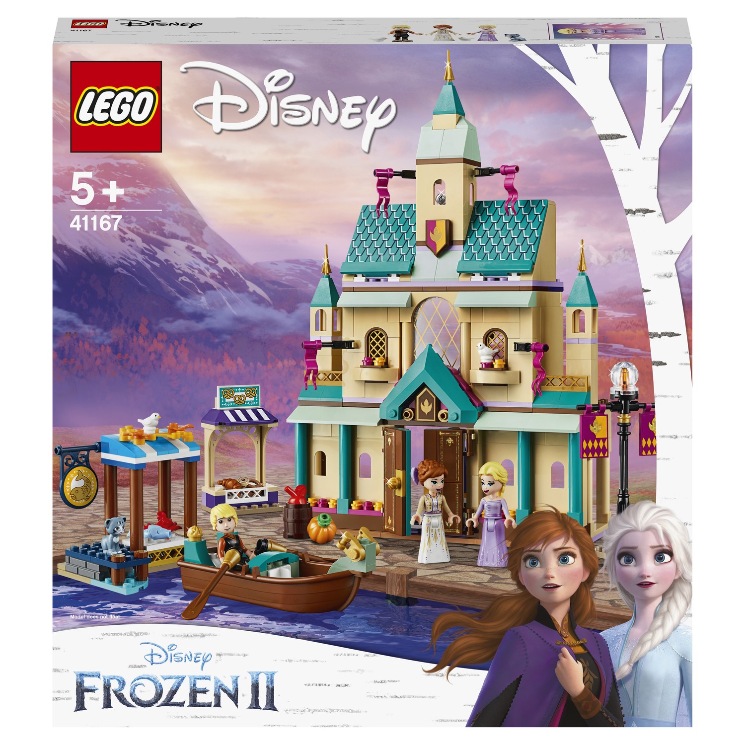 Конструктор LEGO Disney Frozen Деревня в Эренделле 41167 купить по цене  4999 ₽ в интернет-магазине Детский мир