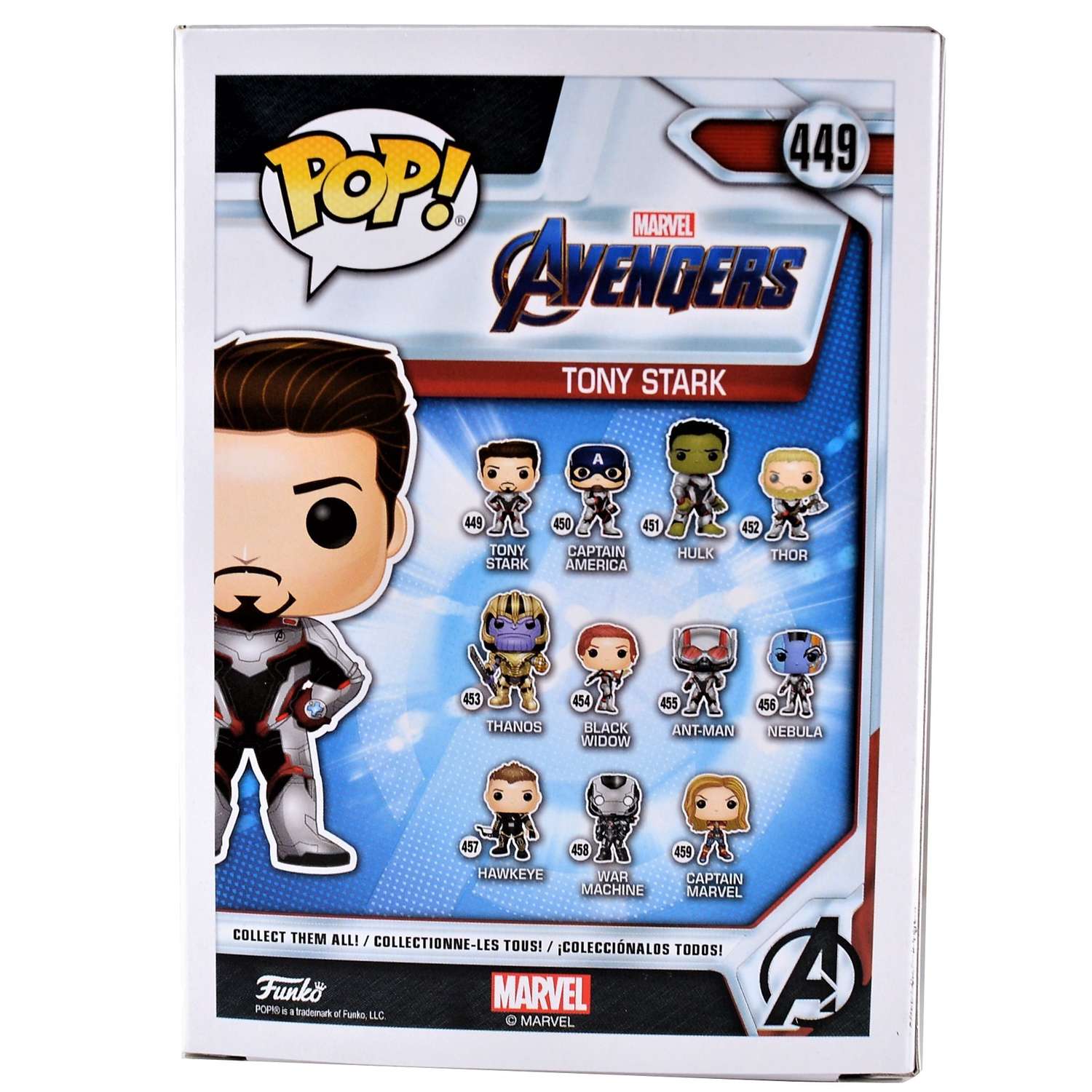 Tony stark endgame store funko