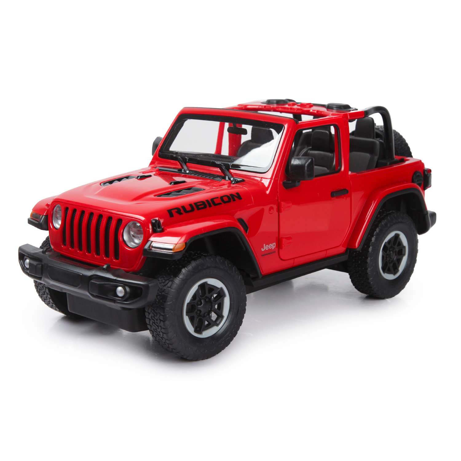 Машина Rastar РУ 1:14 Jeep Wrangler JL Красная 79400 - фото 3