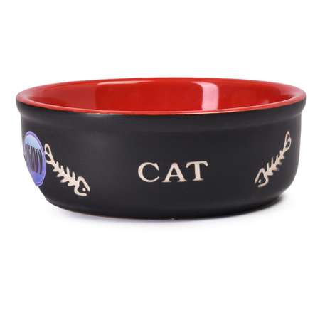 Миска для кошек-собак Nobby 0.2л Красно-Черный 73387