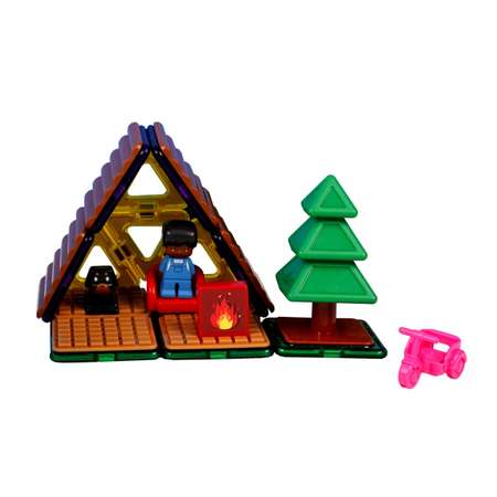 Магнитный конструктор MAGFORMERS Camping Adventure Set 40 деталей