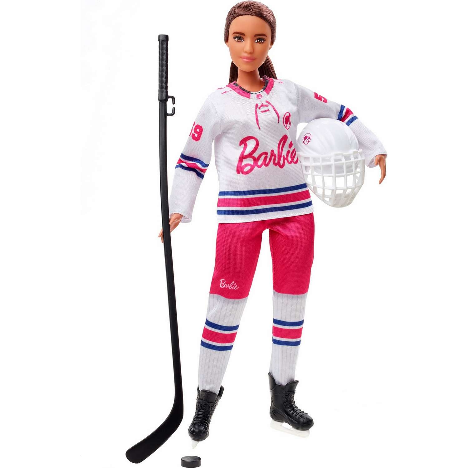 Кукла Barbie Зимние виды спорта Хоккеист HFG74 HFG74 - фото 4