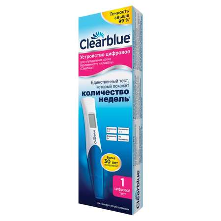 Тест для определения срока беременности Clearblue цифровой 81639467