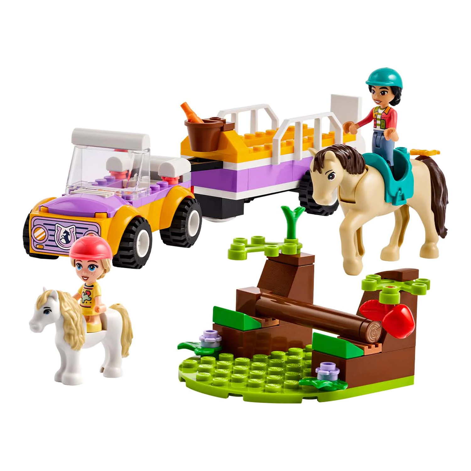 Конструктор детский LEGO Friends Трейлер для лошадей и пони 42634 купить по  цене 2618 ₽ в интернет-магазине Детский мир