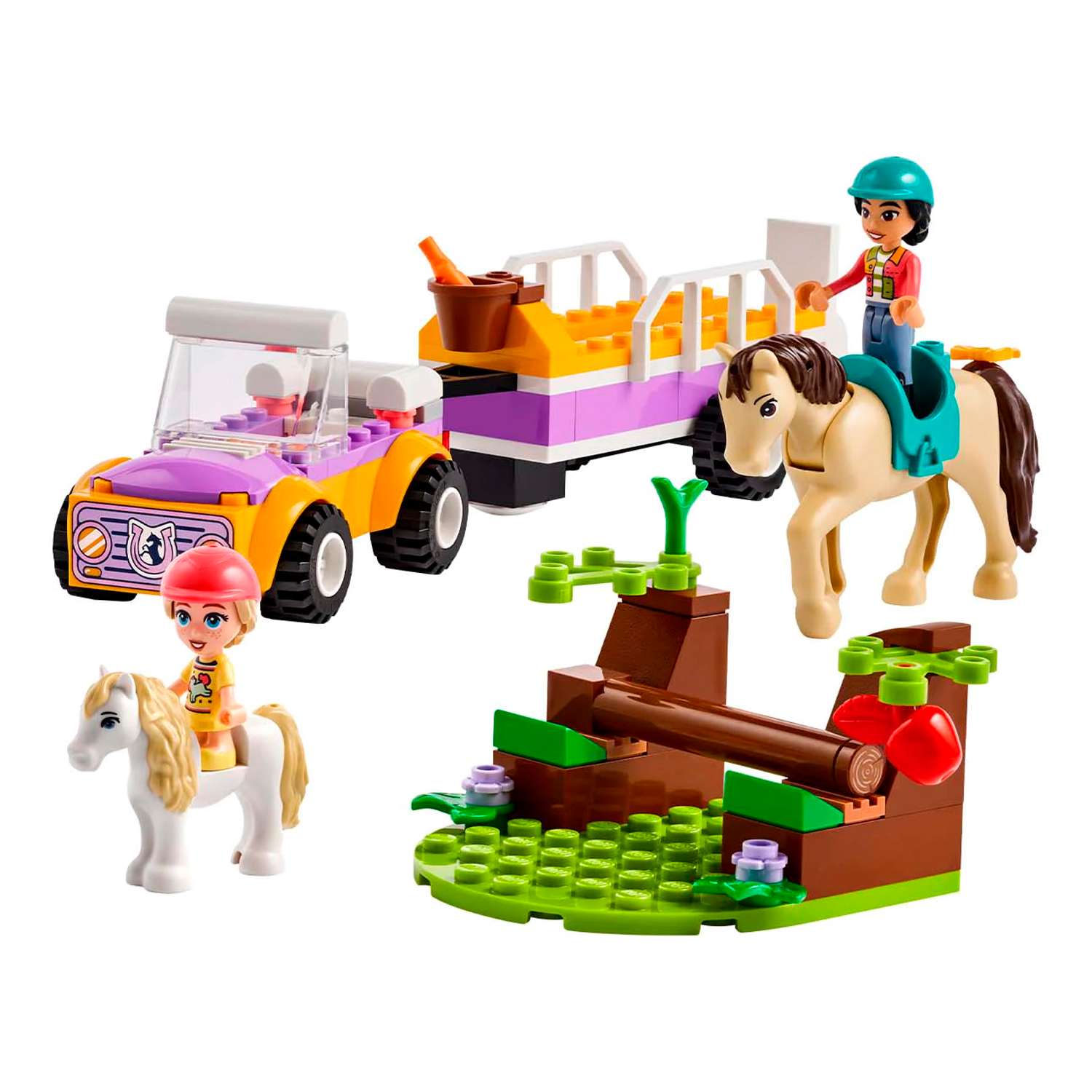 Конструктор детский LEGO Friends Трейлер для лошадей и пони 42634 - фото 2