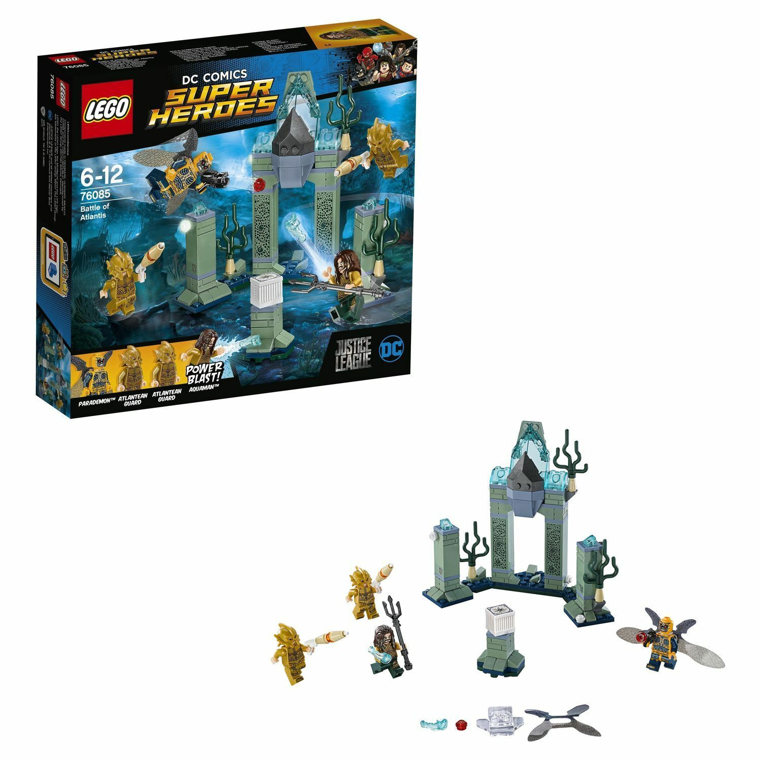 Конструктор LEGO Super Heroes Битва за Атлантиду (76085) купить по цене  1299 ₽ в интернет-магазине Детский мир