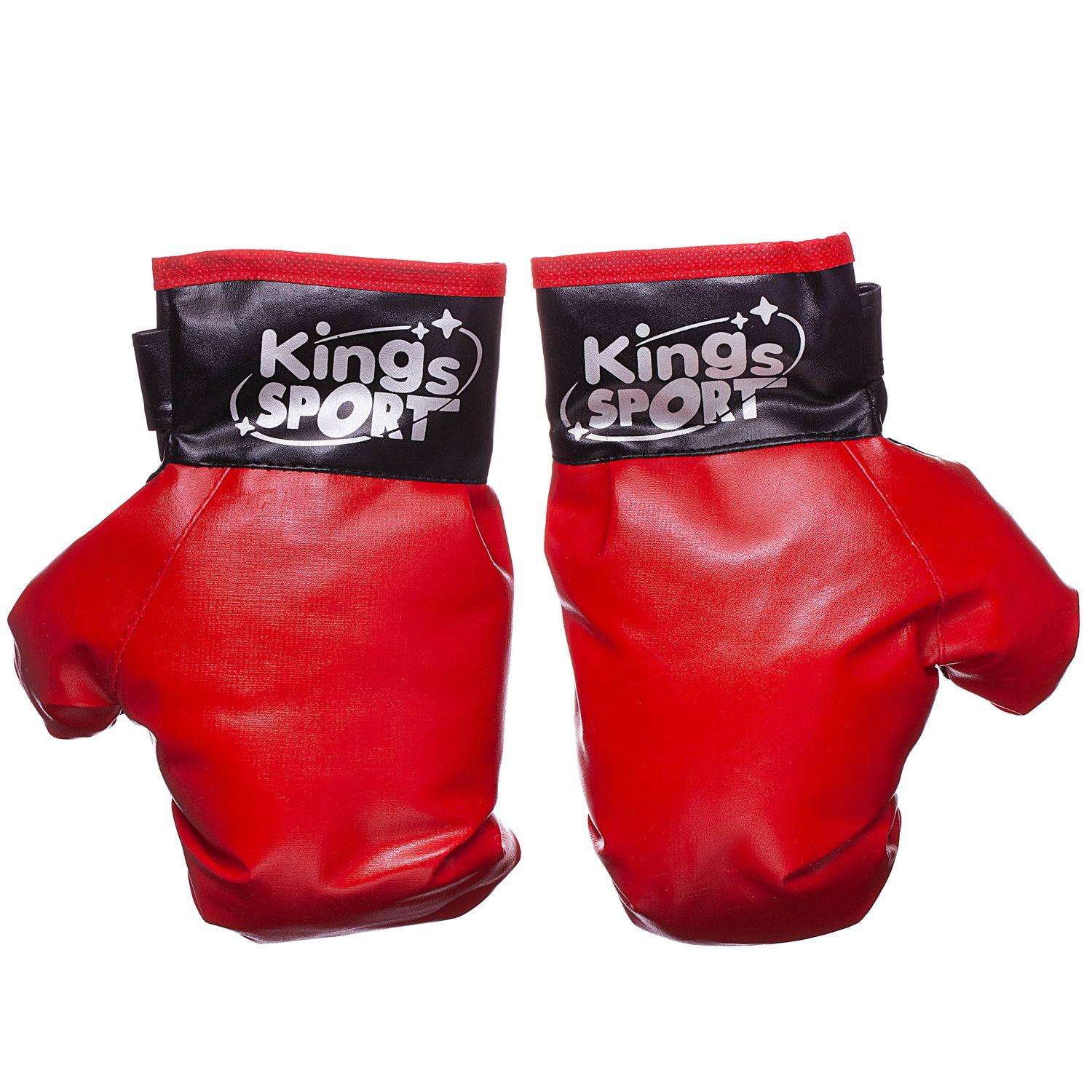 Боксерский набор Junfa точный удар груша 71 см и перчатки - фото 4
