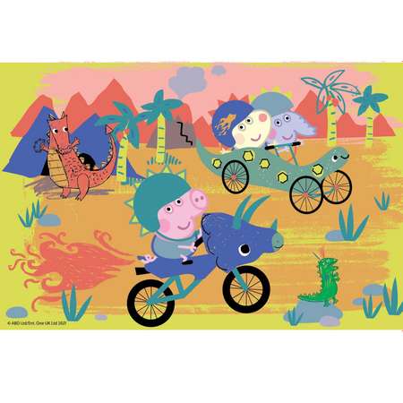 Картина по номерам Peppa Pig для раскрашивания с красками 12 шт Свинка Пеппа детская