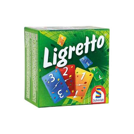 Настольная игра Schmidt Ligretto в зеленой коробке